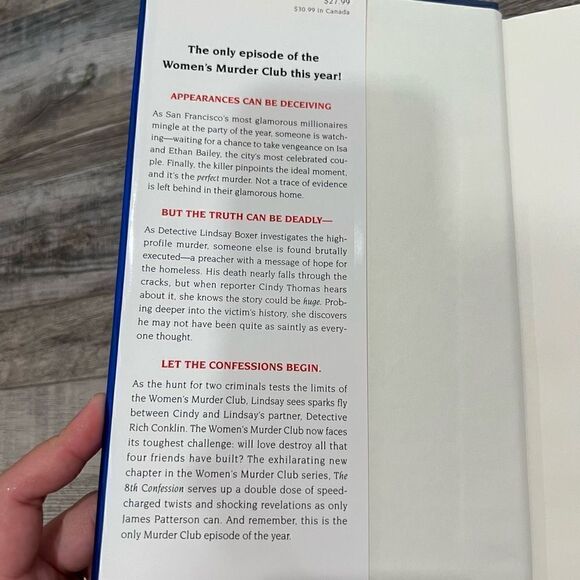 8th Confession by James Patterson Hardback - Picture 2 of 4